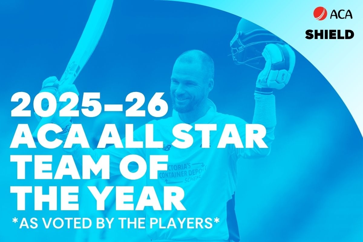 Sheffield Shield Finalists Prevalent in Player-Voted ACA All-Star Team ...